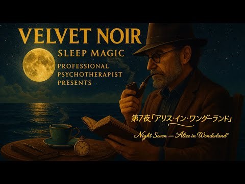 睡眠導入｜第7夜 アリス・イン・ワンダーランド「私は誰？」と問い続けた夜──不思議の国が静かに教える、心が眠るための物語。
