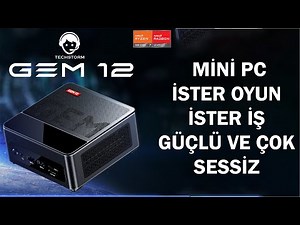 POWERFUL AND SILENT MINI PC WITH eGPU SUPPORT | TECHSTORM GEM 12 IN FULL DETAILS