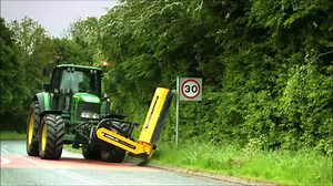 Check out the Merlin Xtreme Offset in action verge mowing. Available in 1.2m, 1.6m, and 2.0m working widths, the machine is robust, fast and effective and works perfectly in combination with a Power Arm. | McConnel
