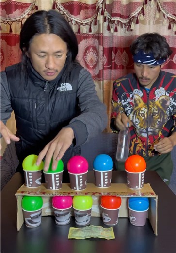 Color Ball Matching Challenge: Bottle Flip Fun
