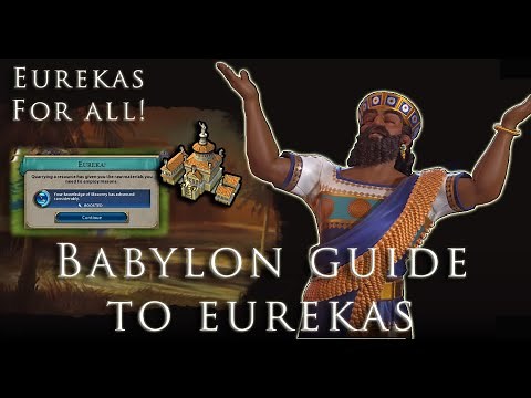 Best Early Game Eureka's Strategy For Babylon! Civilization 6 Frontier Pass (Prelaunch Analysis)