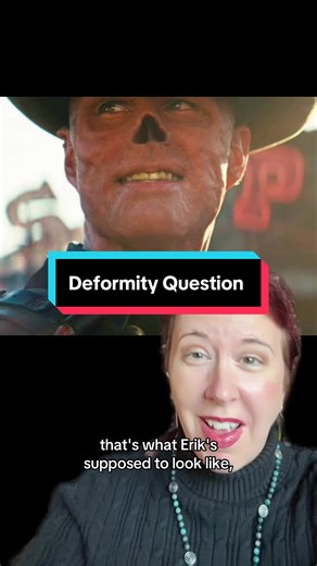 Replying to @ZakAttack let’s explain the phantom (Erik’s) deformity in the Phantom of the Opera. #phantomoftheopera #thephantomoftheopera #lefantomedelopera #musicals #gastonleroux