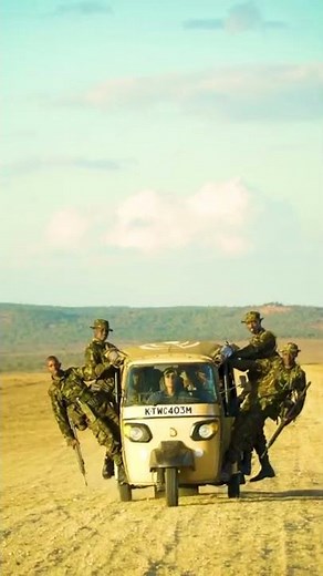 Tuk Tuk on patrol with the rangers