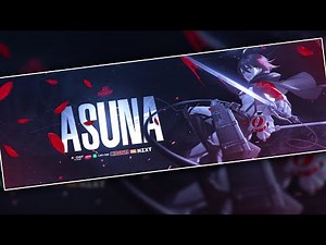 100T ASUNA #AOT HEADER (Speedart) WITH FREE PSD DOWNLOAD!!