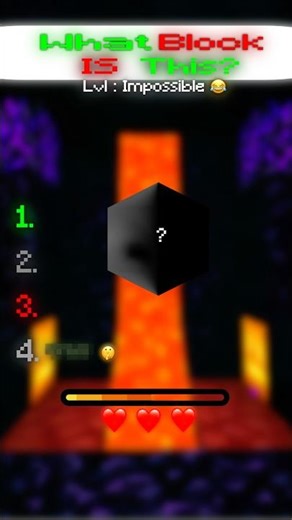 Minecraft | Guess The Block (Lvl: Impossible 😂)