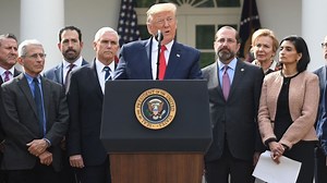 Watch Trump's full speech as he declares a national emergency on COVID-19