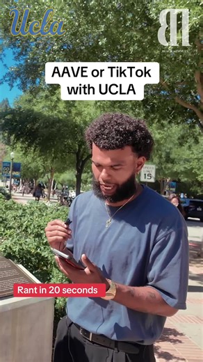 AAVE or TikTok 👀 comment your scores or comment your thoughts on the matter 🧐 #interview #ucla #tiktok #la