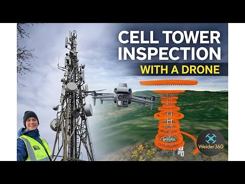 How to perform a CELL TOWER INSPECTION with a drone - FULL GUIDE