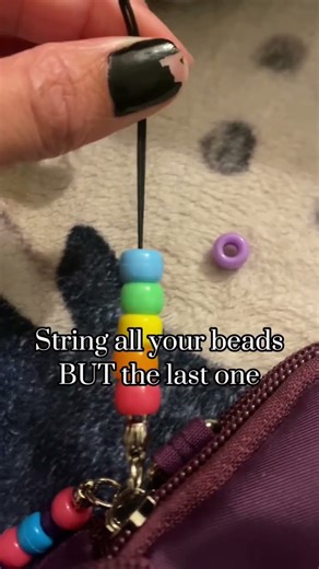 Bead line tutorial because no one else made oneee #kandi #kandikid #tylerthecreator #tutorial