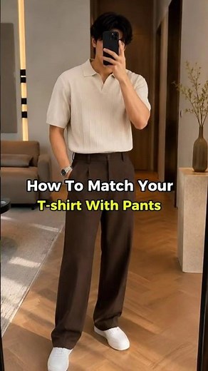 The Smart Casual Summer Guide | Effortless Tee & Trousers Lookbook 2026✨​#mensfashion #ootdmen