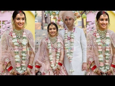 Shradha kapoor Shadi's Joyful Varmala Moment with Rahul Modi