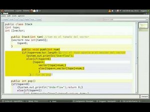 Programar una Pila en Java