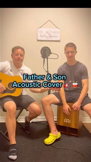 Wonderwall – Acoustic Father & Son Cover (Oasis)