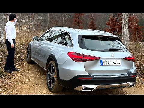 2022 Mercedes C Class ROCK Climbing | All Terrain Drive C220d FULL Review Interior Exterior
