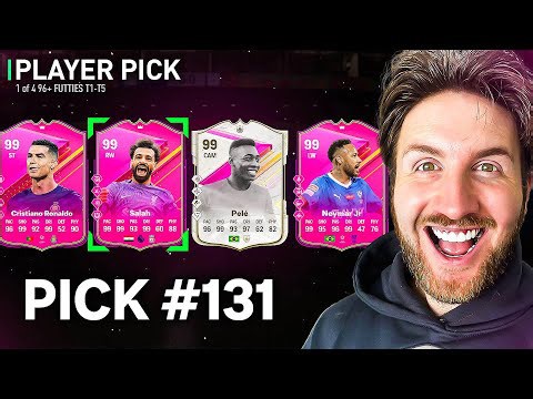 I spent 5 hours straight opening 96+ Futties player picks in FC 24