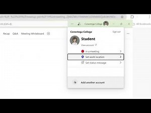 How Students Access the Teams Class Link