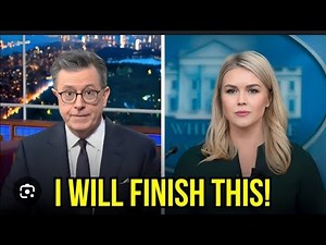Stephen Colbert Karoline Leavitt Interview | Viral Late-Night Showdown.