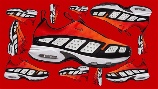 11K views · 98 reactions | In 1999, Nike unveiled the Air Max Sunder – a remarkable design. With origins in cross-training, this sneaker featured a comfy Lycra spandex upper and a secure heel lock fit system. Nike Air Max 1 SNDR ‘Bright Crimson’ is now available in women’s sizes (UK3-UK8) for R3,699.95 online & in-stores. | Archive SA | Facebook