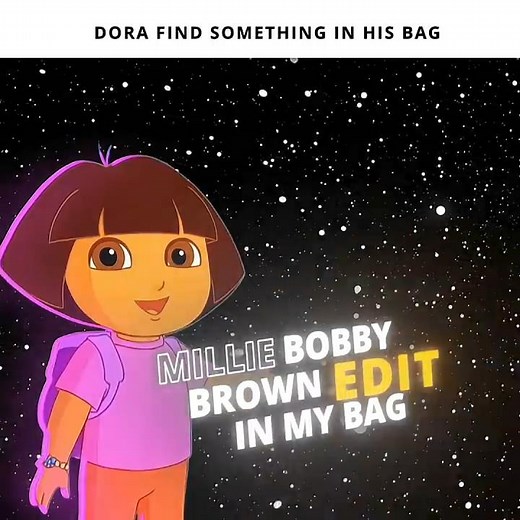"Dora need help to find his edit ♨️" | Millie bobby brown x FUNK SERENO (SLOWED)