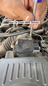 Best way to clean Mass airflow sensor #massairflow #sensor #clean #reel #viral #autos #automobile | Abdullah auto electrician