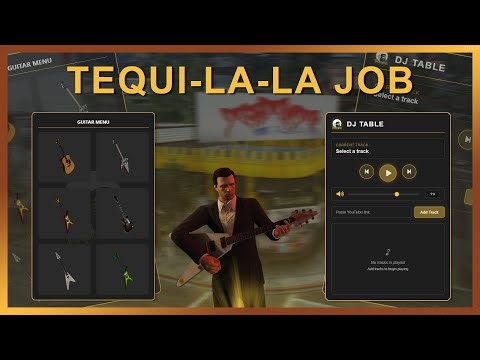 FiveM Script | Tequi-la-la Job [ESX/QB/QBOX] | FIVECODE SCRIPTS