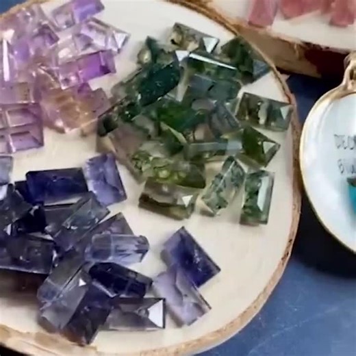 Moss Agate Gemstone Stud Earrings, Sterling Silver or Gold Filled, Minimal Bar Earring,faceted Wire Wrapped Baguette Post,moss Agate Jewelry - Etsy