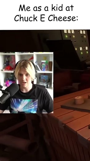 Me as a Kid at Chuck E Cheese