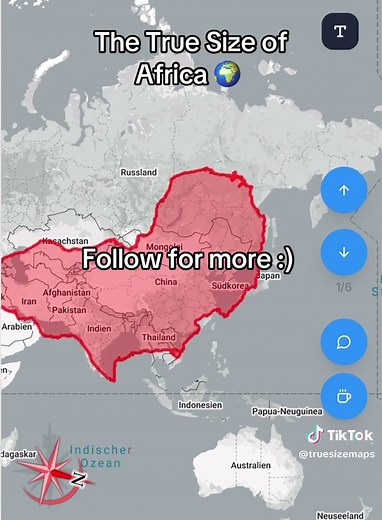 Discover the True Size of Africa Compared to Other Regions