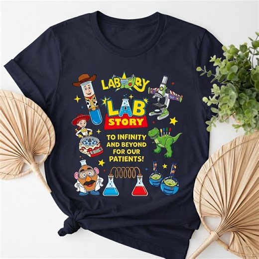 Lab Week 2026 Lab Story Shirt, Laboratory Team Tshirt, Medical Assistant T-shirt, Lab Week Group Team Tee, Laboratory Tech C2CX07-03 - Etsy