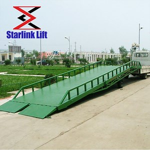 [Hot Item] Large Tonnage Container Freight Platform Mobile Loading Dock Yard Ramp