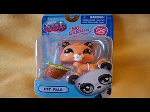 Unboxing Littlest pet shop pet pals lion / tiger