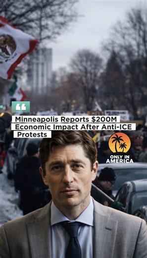 Minneapolis reports major economic impact after weeks of anti-ICE protests tied to a federal enforcement operation. #fyp