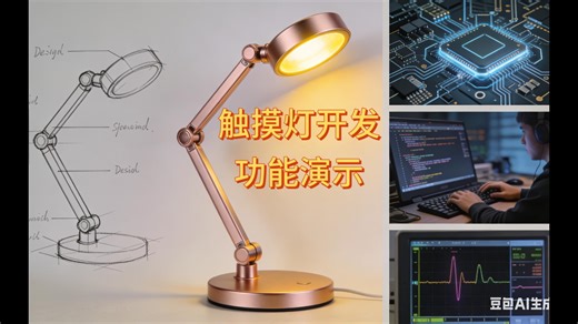 ⚡实战项目⚡ 产品级触摸灯项目Glow：效果和功能演示