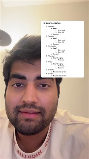 US - Canada job hunt community on Instagram: "Follow and comment “schedule” if you want the list"