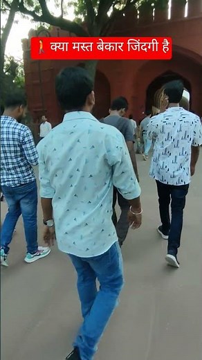 Exploring Delhi 🇮🇳 | Full Travel Vlog | Streets, Food & City Life #travelvlog #delhi #redfort #short