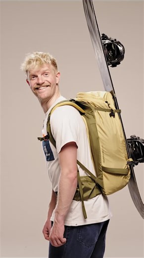 Deuter Sport GmbH on Instagram: "Lock your board and tackle the uphill. ❄️🏔️ The Freerider Pro carries your snowboard as easily as skis, so every climb leads straight to the perfect run down. #TakingComfortToExtremes #deuter #snowboarding #powder #snowboarder #mountain #freeride #backcountry #snowboardlife #powderday #skiing"