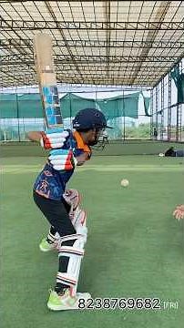 🏏 8-Year-Old Akil’s Complete Batting Session! 💥 #Akil #FlickShot #DriveShot #PullShot #HookShot
