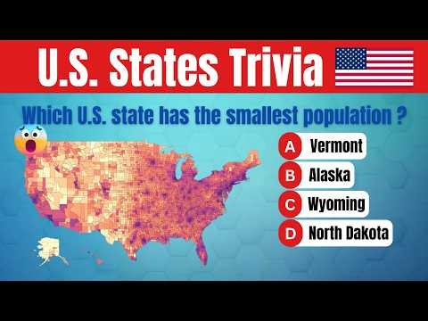 US State Trivia | 20 Questions