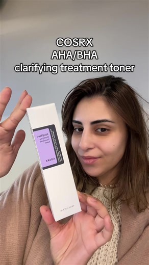 COSRX AHA/BHA clarifying treatment toner 💦 Formulated with AHA/BHA to remove dead skin cells while keeling the Skin Hydrated and balanced perfect for acne-prone skin , oiky & combination skin type 💆🏽‍♀️😮‍💨😍 @COSRX Official @COSRX Influencers Official @cosrx_kr #cosrx #koreanskincare #skincare #korean #skincaretips