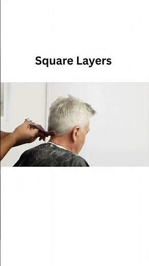 How To Cut Square Layers on Men Step by Step | Add Texture to Men's Hair