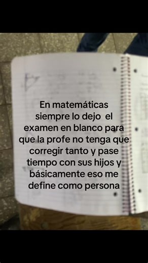 Humor en Matemáticas: Dejando el Examen en Blanco