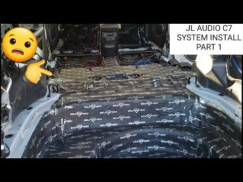 JL Audio C7 System Install Part 1