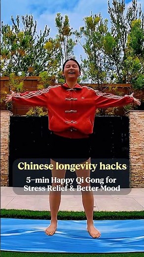 6 Min Chinese Qi Gong to Feel Lighter, Happier & More Energized