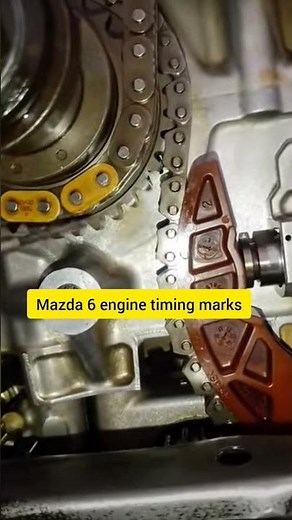 Mazda 6 engine timing marks #how to fix engine timing marks Mazda 6