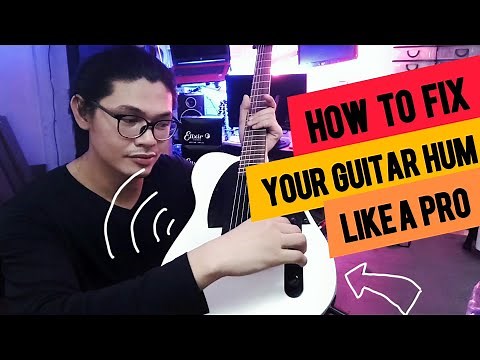 How to Fix your Electric Guitar Hum or ground (like a pro)