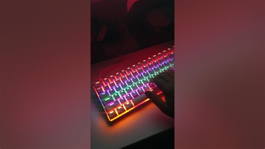 کیبورد مکانیکال Ajazz AK33 سوئیچ آبی | RGB 12 حالته