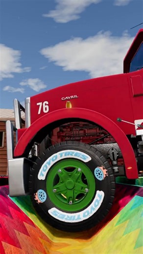 Over Load Trucks vs Reverse Speed Bumps | BeamNG.drive