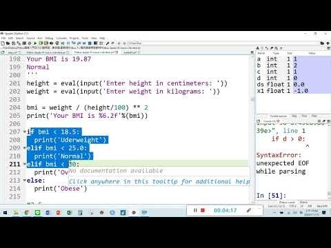 Python- Chapter 2 選擇敘述 2 -4 BMI 的計算- 東海大學資管系 姜自強博士
