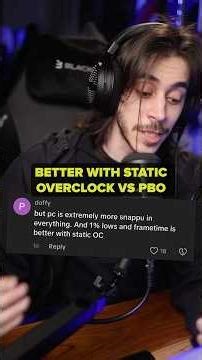 Does This Really Make Your PC "Snappier"? PBO VS Static Overclock