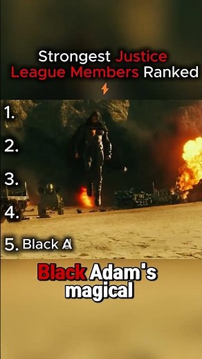 Strongest Justice League Members Ranked ⚡ #justiceleague